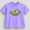 Crocs | Kids Oversized T-shirt | Lavender