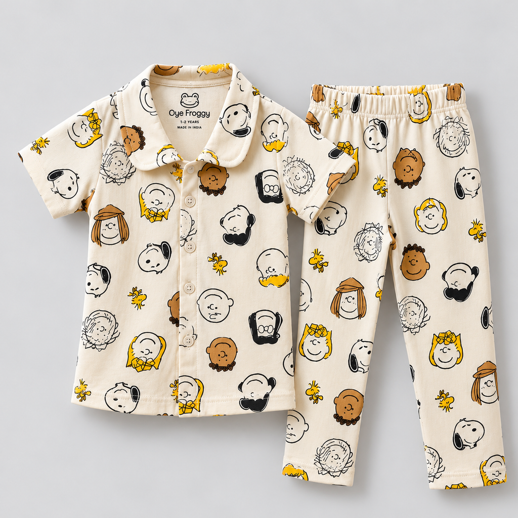 Funny Face | Pyjama sets | Ivory