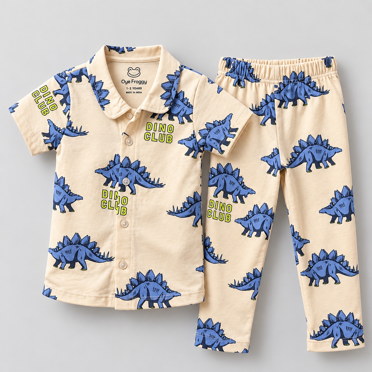 Dino Club | Pyjama sets | Ivory