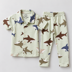 Shark | Pyjama sets | Mint Green