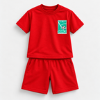 Football | Oversized fit | Co-ord sets | Red