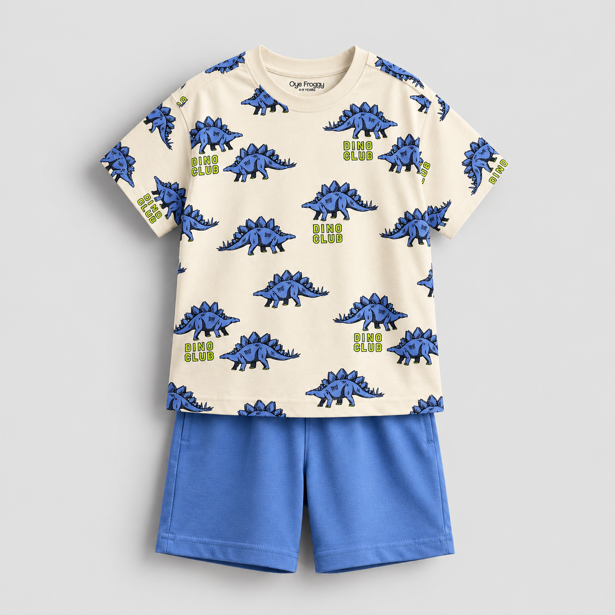 Dino AOP | Oversized fit | Co-ord sets | Ivory