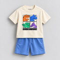 4 Dino | Oversized fit | Co-ord sets | Ivory