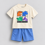 4 Dino | Oversized fit | Co-ord sets | Ivory